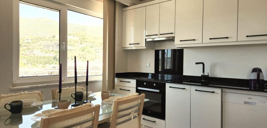 Alanya cikcilli satılık 1+1 eşyalı residence alanya Utopia 1 Residence