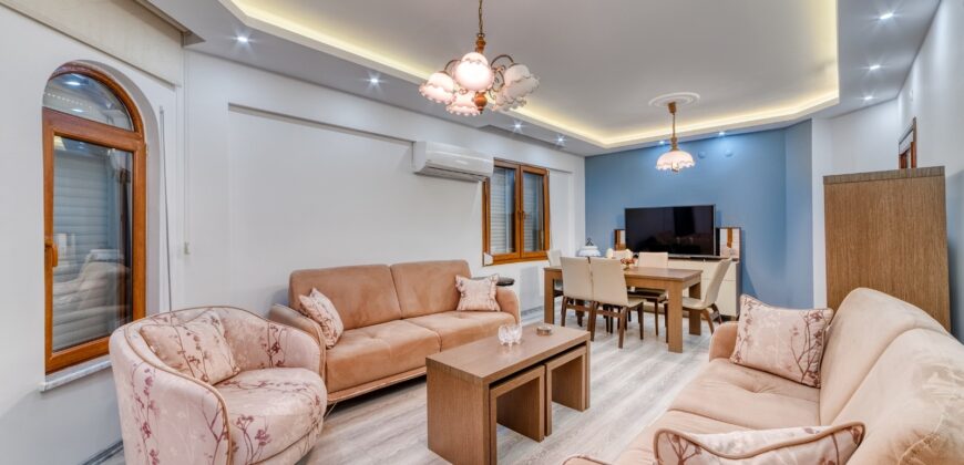 ALANYA MAHMUTLAR SATILIK 3+1 EŞYALI DAİRE ALANYA Aldem Sitesi