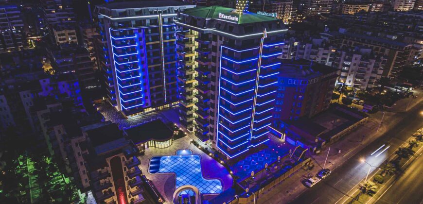 MAHMUTLAR SATILIK 2+1 EŞYALI  ALANYA KURT SAFİR EURO 20 RESIDENCE