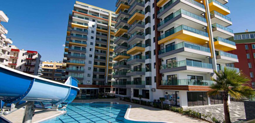 MAHMUTLAR SATILIK 2+1 EŞYALI  ALANYA KURT SAFİR EURO 20 RESIDENCE