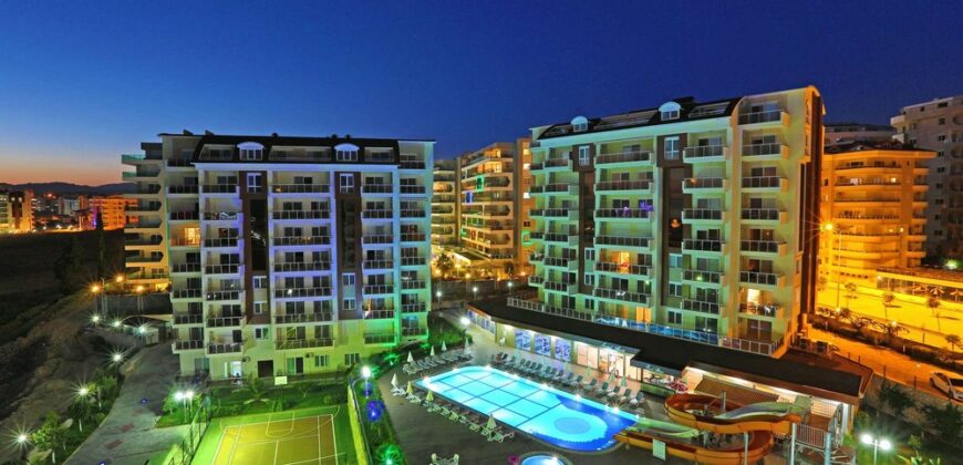 AVSALLAR SATILIK 2+1 EŞYALI RESİDENCE ALANYA ORİON GARDEN