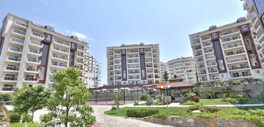 AVSALLAR SATILIK 2+1 EŞYALI RESİDENCE ALANYA ORİON GARDEN