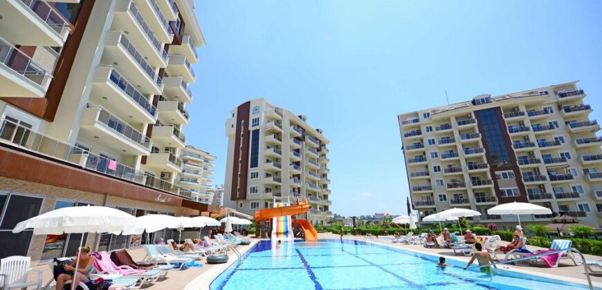 AVSALLAR SATILIK 2+1 EŞYALI RESİDENCE ALANYA ORİON GARDEN