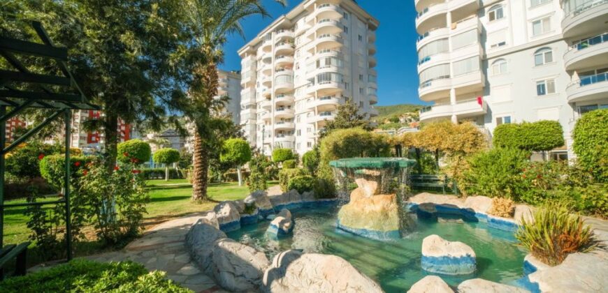 cikcilli satılık 4+1 eşyalı dubleks alanya Panorama Garden