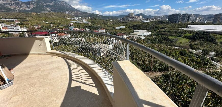 MAHMUTLAR SATILIK 4+1 EŞYALI DAİRE ALANYA  ZİRVE RESIDENCE