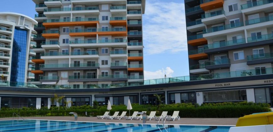 AVSALLAR SATILIK 1+0 EŞYALI RESİDENCE ALANYA  OLİVE GARDEN