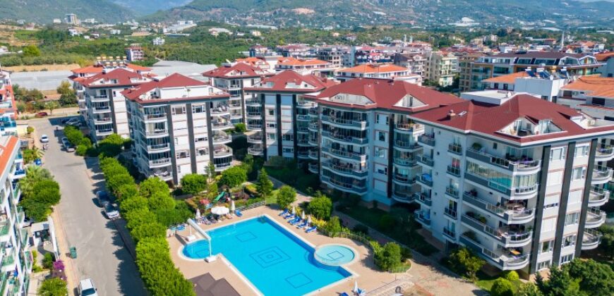 AKDENİZ BLUE PARK KESTEL ALANYA KİRALIK DAİRE 2+1 EŞYALI DENİZE SIFIR