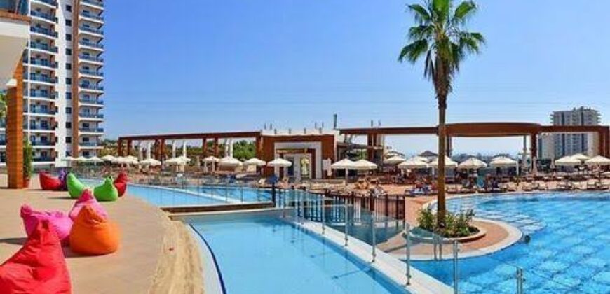 ALANYA MAHMUTLAR AZURA PARK KİRALIK EŞYALI 1+0 DAİRE AYLIK 325 €