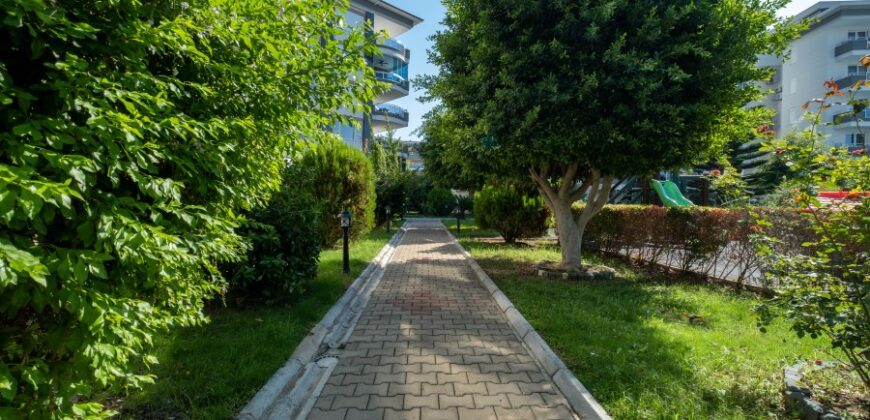 AKDENİZ BLUE PARK KESTEL ALANYA KİRALIK DAİRE 2+1 EŞYALI DENİZE SIFIR