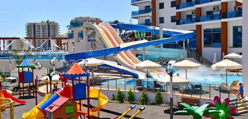 ALANYA MAHMUTLAR AZURA PARK KİRALIK EŞYALI 1+0 DAİRE AYLIK 325 €