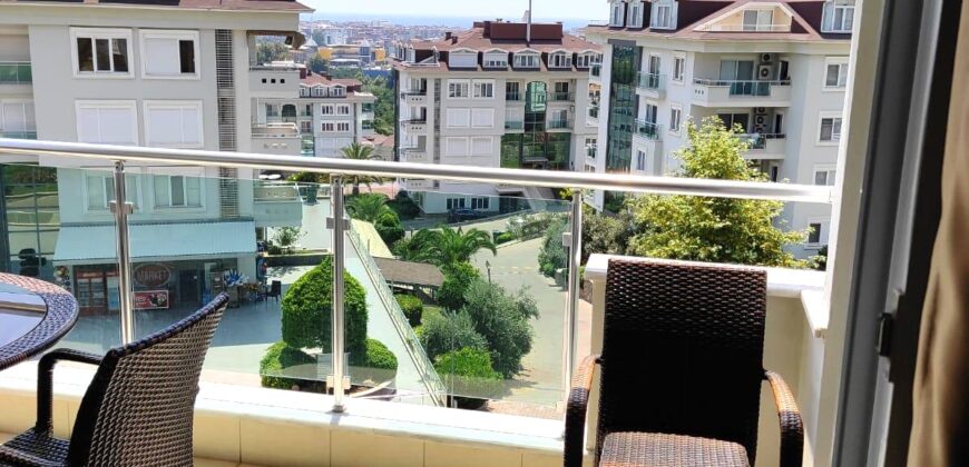 OBA  KIRALIK 1+1 EŞYALI DAIRE ALANYA  OLIVE SITY REZIDANS