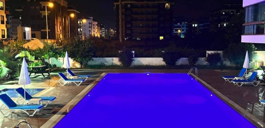 PASİTİF RESİDENCE KESTEL ALANYA KİRALIK EŞYALI 1+1 DAİRE NİSAN 2025 KADAR KİRALIK