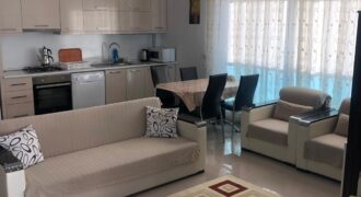 TOSMUR  SITE IÇI  KIRALIK 1+1 EŞYALI  650 € DAIRE ALANYA