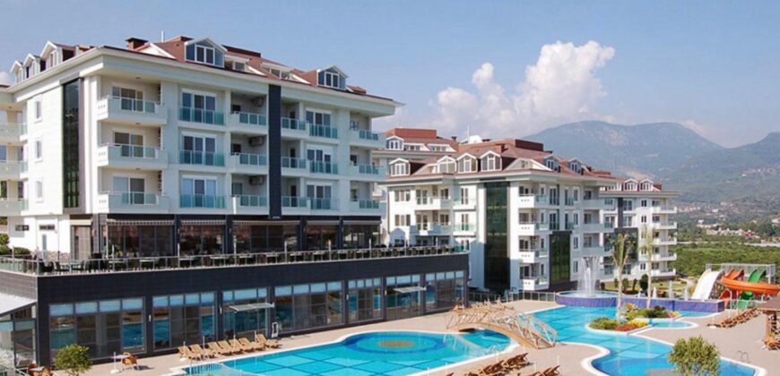 OBA  KIRALIK 1+1 EŞYALI DAIRE ALANYA  OLIVE SITY REZIDANS