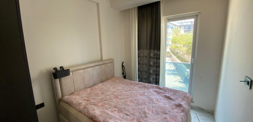 ALANYA OBA EXODUS PARK KİRALIK EŞYALI 1+1 DAİRE AYLIK 500 €