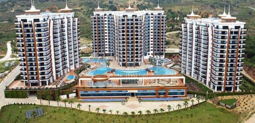 ALANYA MAHMUTLAR AZURA PARK KİRALIK EŞYALI 1+0 DAİRE AYLIK 325 €