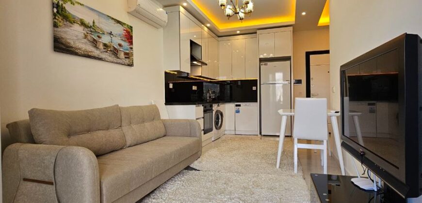 MAHMUTLAR KİRALIK 1+1 EŞYALI DAİRE ALANYA ALBİMO LOFT