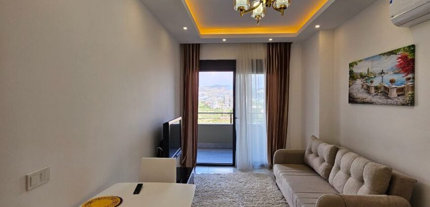 MAHMUTLAR KİRALIK 1+1 EŞYALI DAİRE ALANYA ALBİMO LOFT