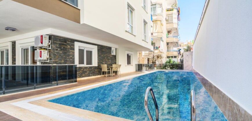 KIZLARPINARI KİRALIK 1+1 EŞYALI DAİRE  ALANYA