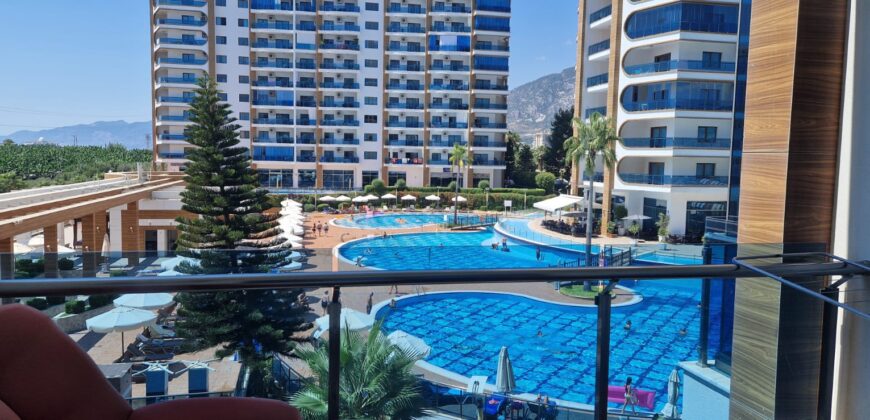 ALANYA MAHMUTLAR AZURA PARK KİRALIK EŞYALI 1+0 DAİRE AYLIK 325 €