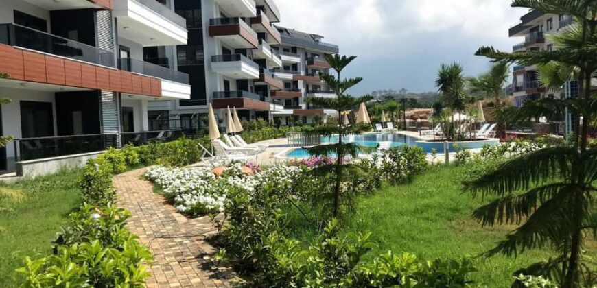 OBA KİRALIK 1+1 EŞYALI DAİRE ALANYA KAVİ PALAS