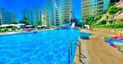 PARADİSE HİLL RESORT MAHMUTLAR ALANYA KİRALIK EŞYALI LÜKS SİTE İÇİNDE DENİZ VE ŞEHİR MANZ