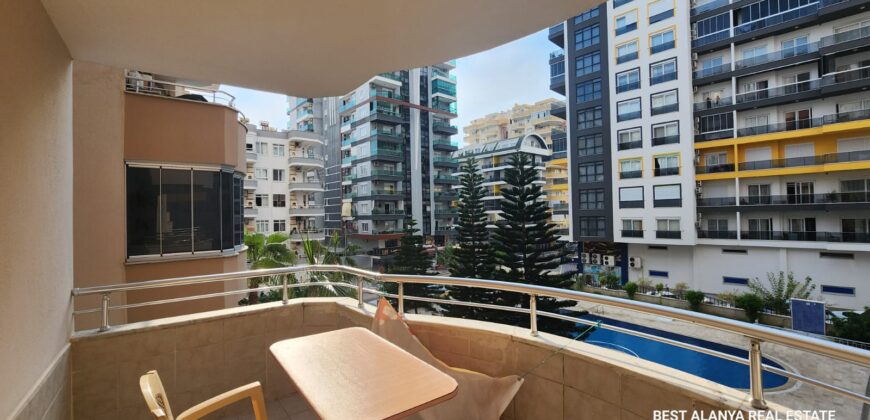 RAMAY RESİDENCE MAHMUTLAR ALANYA SATILIK 2+1 EŞYALI DAİRE FİYAT 95.000 €