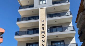 HARMONİ RESİDENCE TOSMUR ALANYA KİRALIK EŞYALI 1+1 EŞYALI DAİRE AYLIK 500 €