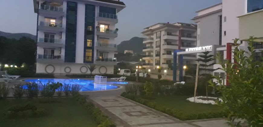 CİTY SUİTS KESTEL ALANYA KİRALIK 1+1 EŞYALI DAİRE 20.000 TL