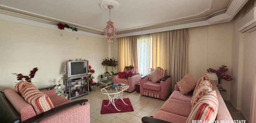 RAMAY RESİDENCE MAHMUTLAR ALANYA SATILIK 2+1 EŞYALI DAİRE FİYAT 95.000 €