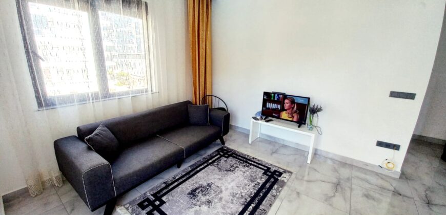 BEST LİFE  RESİDENCE MAHMUTLAR ALANYA  KİRALIK EŞYALI 1+1 DAİRE AYLIK KİRA BEDELİ 500 €