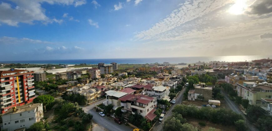 BROVA TOWER DEMİRTAŞ ALANYA KİRALIK EŞYALI 2+1 PENTHOUSE DUBLEX DAİRE AYLIK 500 €