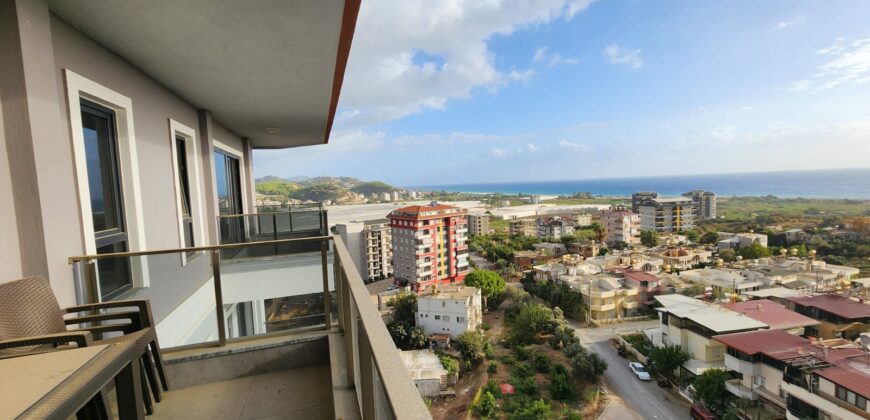 BROVA TOWER DEMİRTAŞ ALANYA KİRALIK EŞYALI 2+1 PENTHOUSE DUBLEX DAİRE AYLIK 500 €