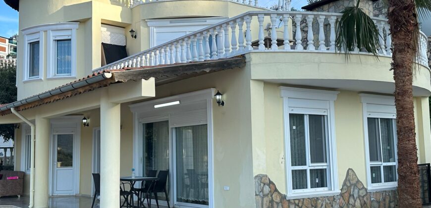 VİLLA KARGICAK ALANYA KIRALIK 3+1 EŞYALI VİLLA AYLIK KİRA 1,500 EURO