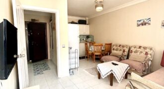 BARIŞ CADDESİ MAHMUTLAR ALANYA KİRALIK EŞYALI 1+1 DAİRE AYLIK 12.000 TL