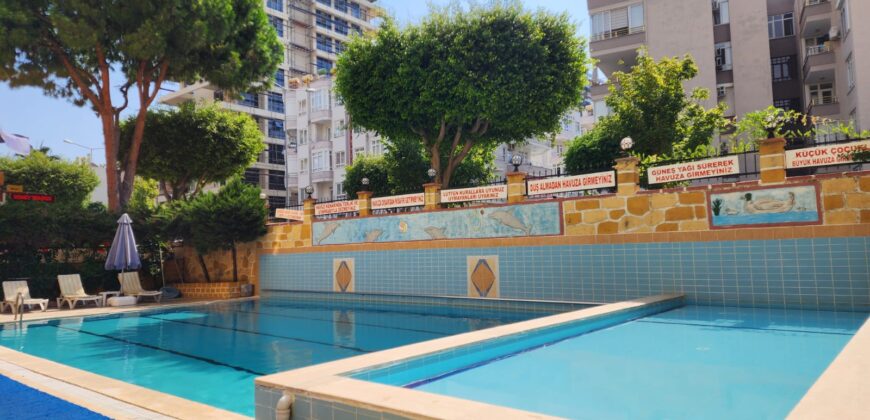 DALGIÇ SİTESİ MAHMUTLAR ALANYA KİRALIK EŞYALI 2+1 DAİRE AYLIK 15.000 TL