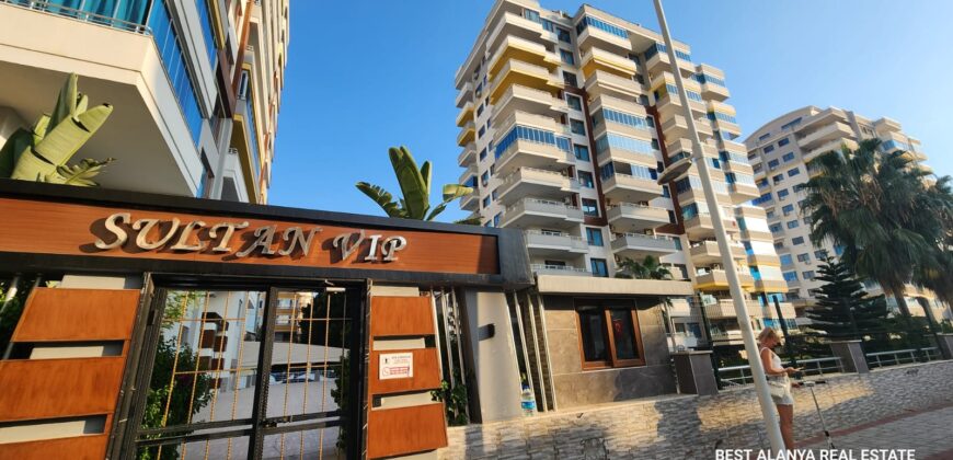 SULTAN VİP RESİDENCE  MAHMUTLAR ALANYA DENİZE SIFIR 2+1 DAİRE AYLIK 800 €