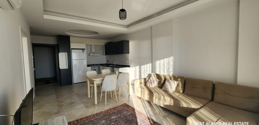 ETALOM HOMES MAHMUTLAR ALANYA KİRALIK EŞYALI 10. KAT GÜNEY CEPHE 400 EURO