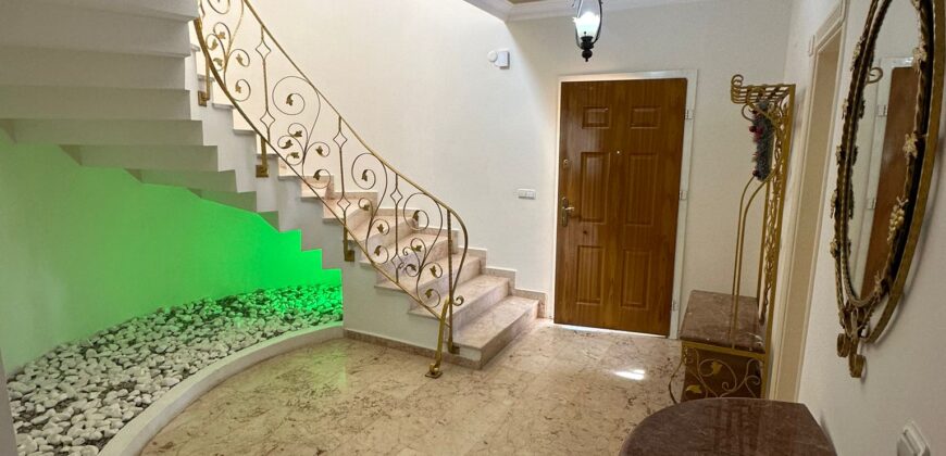 GOLD BAU VİLLA MAHMUTLAR ALANYA KİRALIK EŞYALI 3+1 DAİRE 18000 EURO