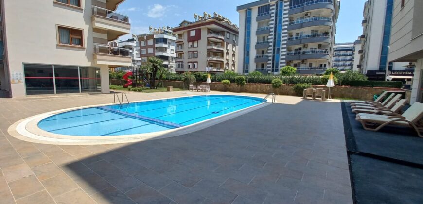 OBA GÖL ALANYA KİRALIK EŞYALI DENİZ MANZARALI 1+1 EŞYALI DAİRE AYLIK 450 EURO