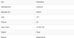 ÇAMLICA KÖY GAZİPAŞA 10.061M2 DOĞA MANZARALI GÜNEY-DOĞU CEPHE 3.500.000TL