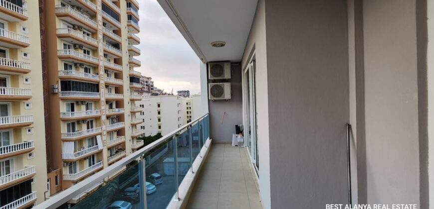 TAŞ 2 APT MAHMUTLAR ALANYA KİRALIK GÜNEY CEPHE 1+1 EŞYALI DAİRE AYLIK 15.000 TL