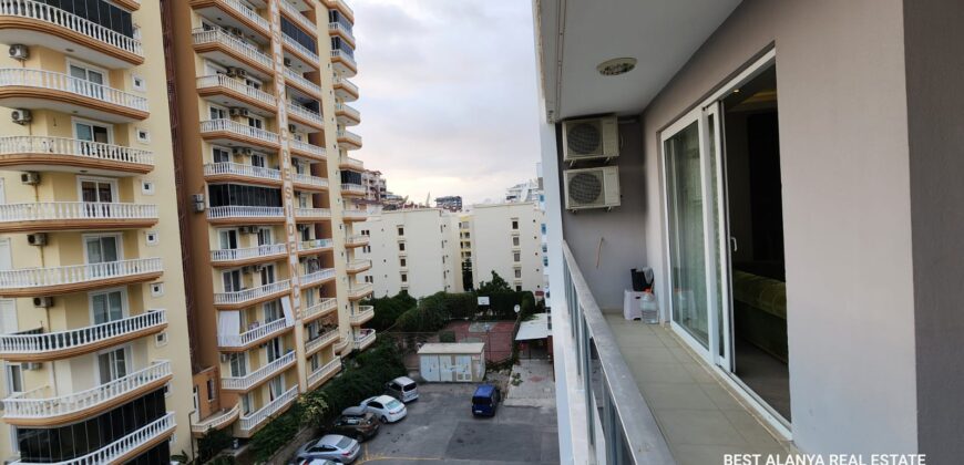 TAŞ 2 APT MAHMUTLAR ALANYA KİRALIK GÜNEY CEPHE 1+1 EŞYALI DAİRE AYLIK 15.000 TL