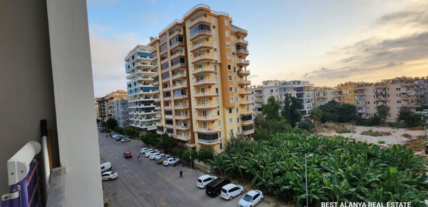 TAŞ 2 APT MAHMUTLAR ALANYA KİRALIK GÜNEY CEPHE 1+1 EŞYALI DAİRE AYLIK 15.000 TL