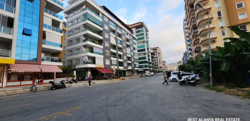 TAŞ 2 APT MAHMUTLAR ALANYA KİRALIK GÜNEY CEPHE 1+1 EŞYALI DAİRE AYLIK 15.000 TL