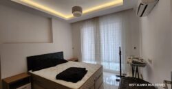 TAŞ 2 APT MAHMUTLAR ALANYA KİRALIK GÜNEY CEPHE 1+1 EŞYALI DAİRE AYLIK 15.000 TL