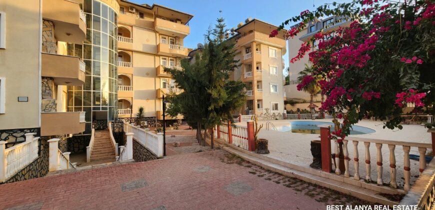 DEMİRTAŞ SİTESİ ALANYA KİRALIK EŞYALI DUBLEX 2+1 DAİRE AYLIK 12.000 TL