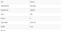 MERKEZ DEMİRTAŞ İKİ TAPULU MÜSTAKİL TOPLAM 9.203M2 2.000.000€