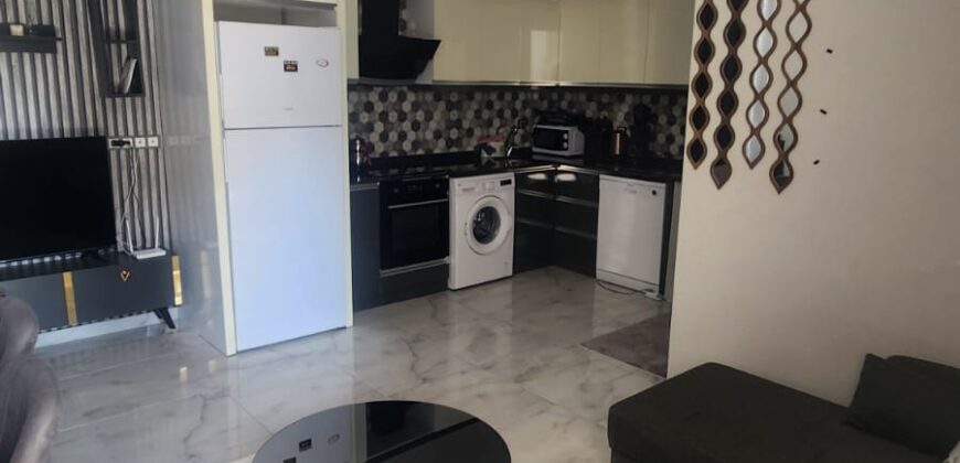 ALANYA MAHMUTLAR KİRALIK 1+1 EŞYALI DAİRE 13.000 TL