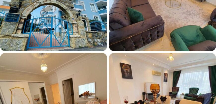 ALANYA MAHMUTLARDA KİRALIK 2+1 EŞYALI DAİRE 15.000 TL